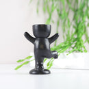 Vaso decorativo de cerâmica