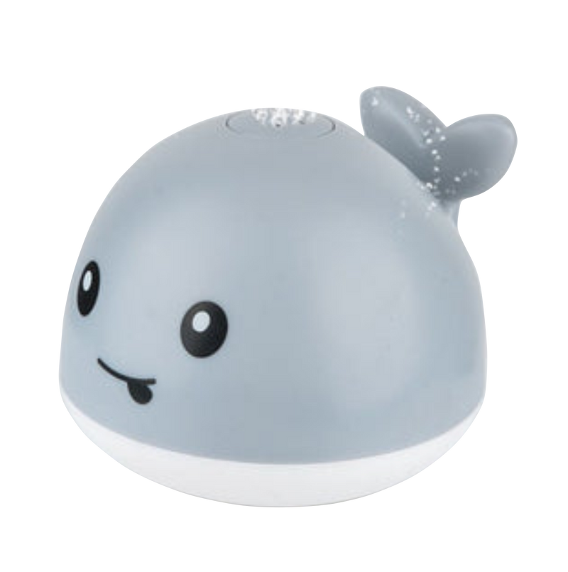 Brinquedo para banho de bebe baleia